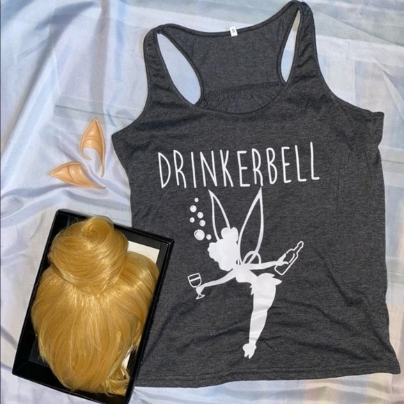 Naughty Tinkerbell! Tops - 🧡SALE SALE🧡Tinker Bell Drinkerbell Halloween Costume